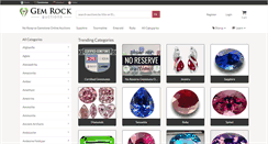 Desktop Screenshot of gemrockauctions.com